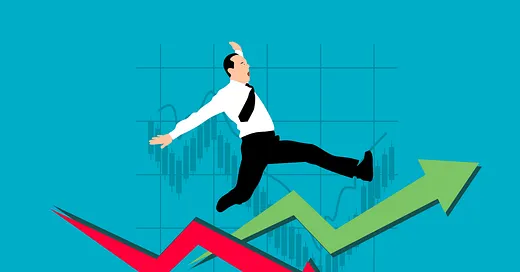 Ilustración sobre la asimetría entre pérdidas y recuperaciones en inversión